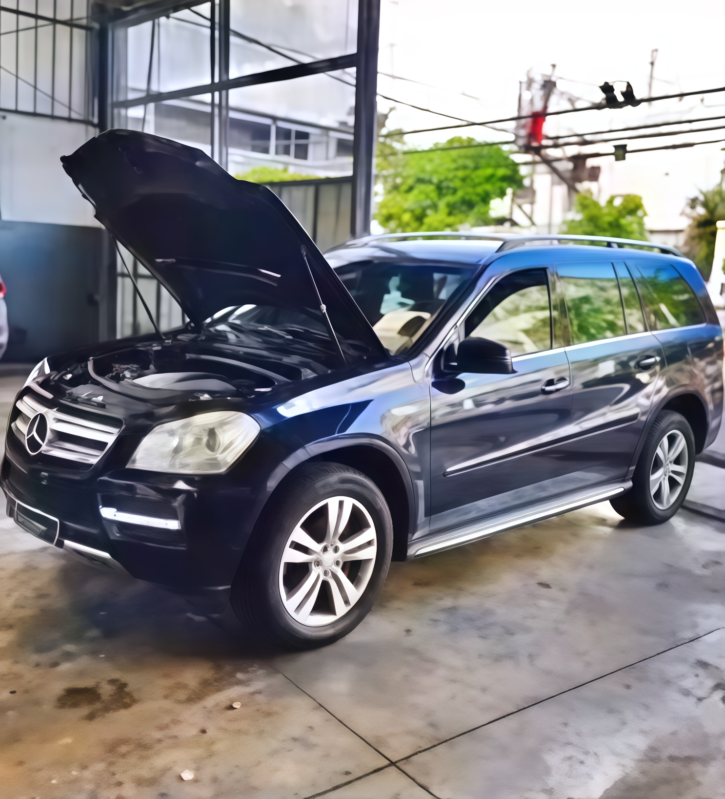 Mercedes Benz GL500 2012 - Reparación de aire acondicionado